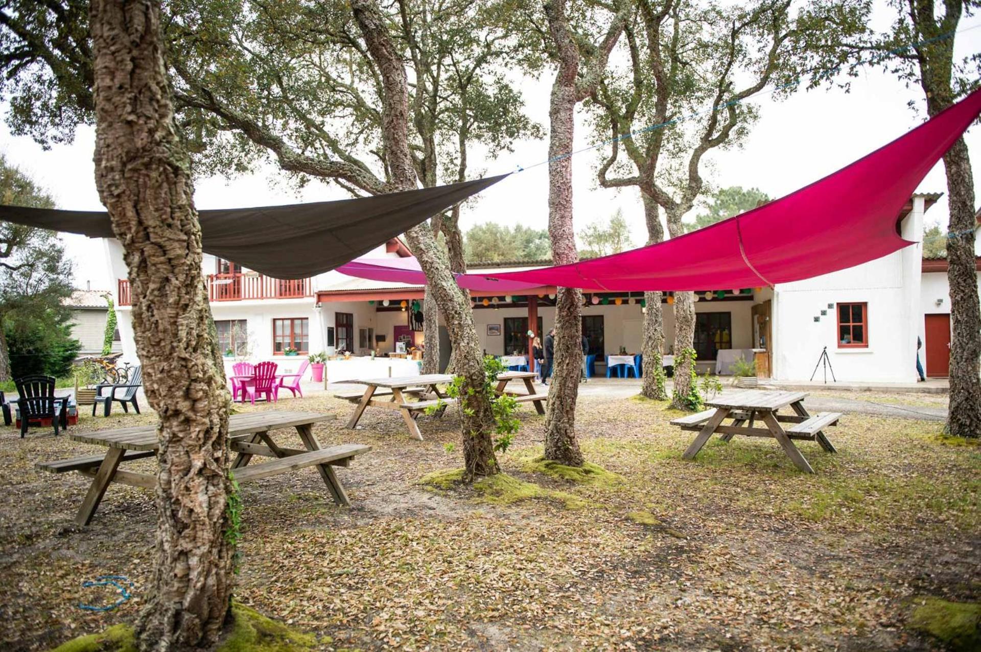 Хостел Nouvel Horizon Guest Center Landes Вьё-Боко-ле-Бен Экстерьер фото